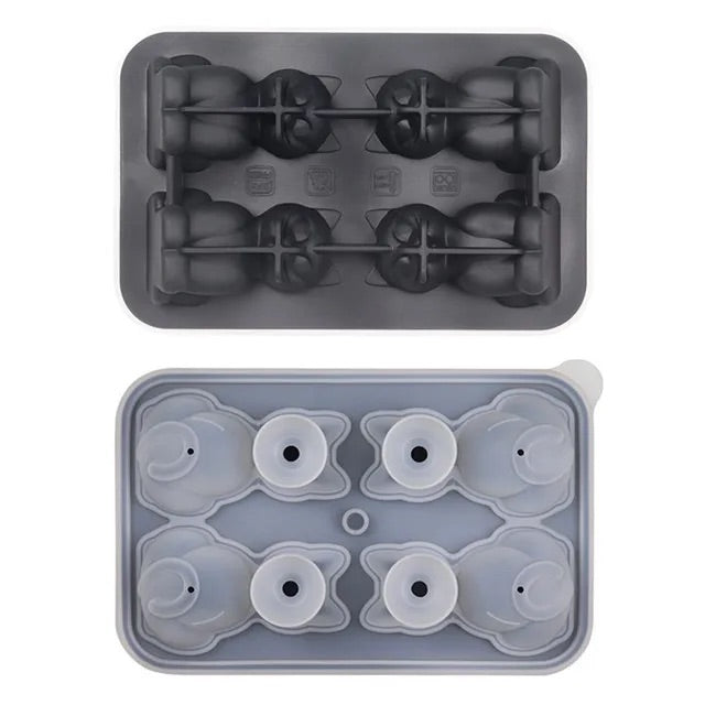 Cat Ice Cube Mold | Silicone | Cat Shape