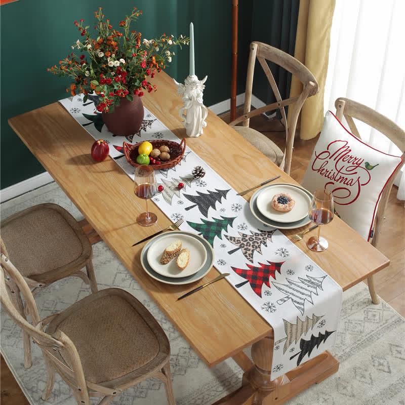 Christmas Table Runner | Durable Polyester | Multiple Sizes