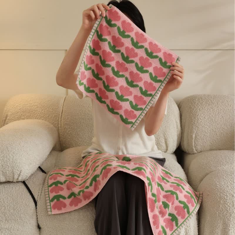 Tulip Bath Towel | Combed Cotton | 3 Sizes Available
