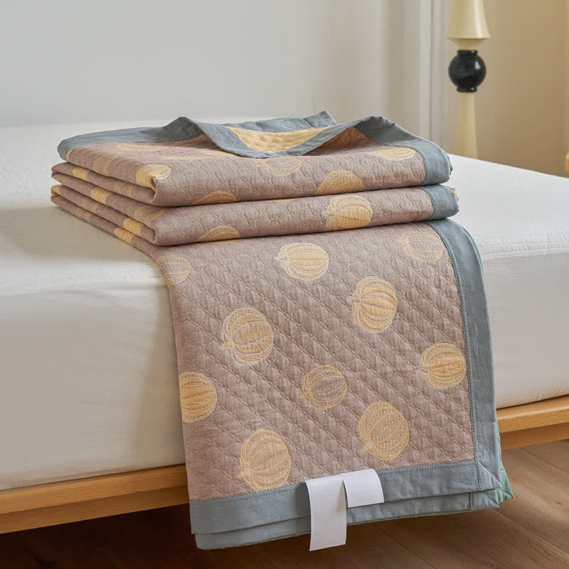 Cotton Gauze Summer Quilt | 100% Organic Cotton | Available in Full, Queen, King Sizes