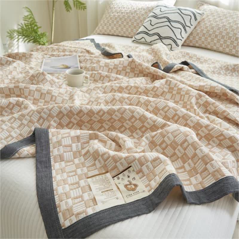 Reversible Quilt | 100% Organic Cotton | Full/Queen Size