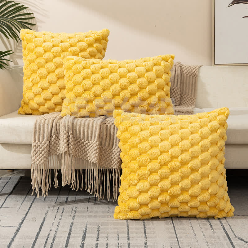 Snowflake Velvet Pillowcase | Soft Polyester | Multiple Sizes