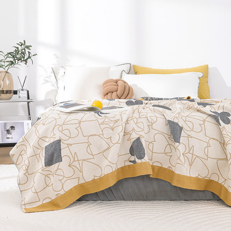 Cotton Gauze Sofa Blanket | Lightweight & Soft | 59"x79" or 79"x90"