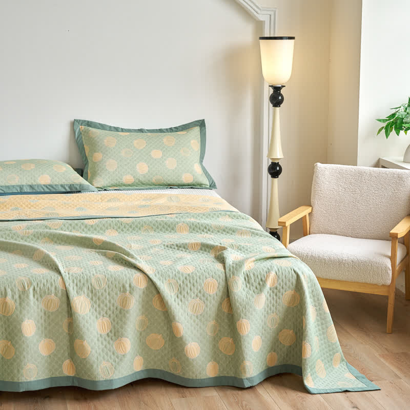 Cotton Gauze Summer Quilt | 100% Organic Cotton | Available in Full, Queen, King Sizes