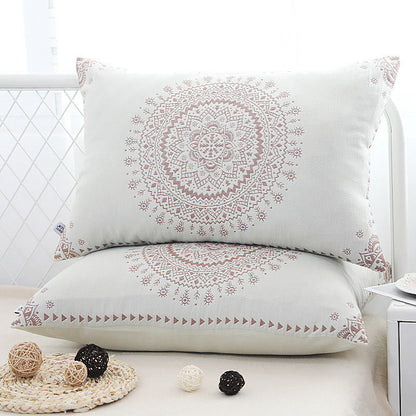 Mandala Cotton Pillowcases | Soft & Decorative | Set of 2