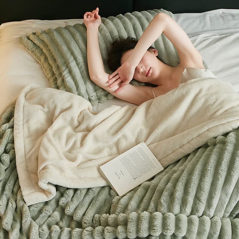 Soft Lightweight Throw Blanket | Double Velvet Polyester | Available in Multiple Colors