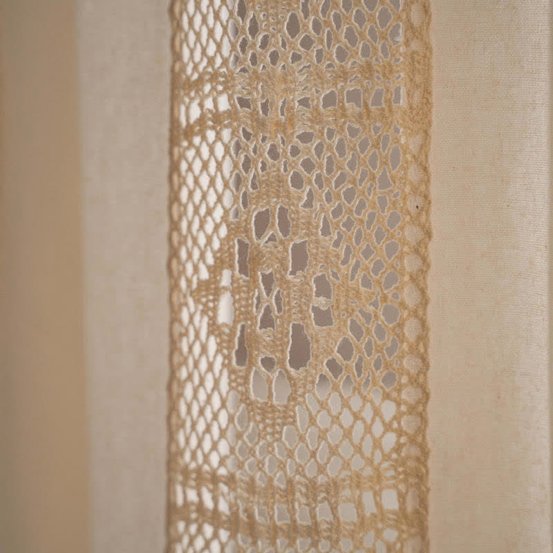 Light Filtering Curtain | Cotton Linen | Beige