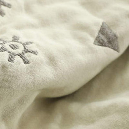 Cotton Reversible Quilt | Chic Mandala Design | Full/Queen Size