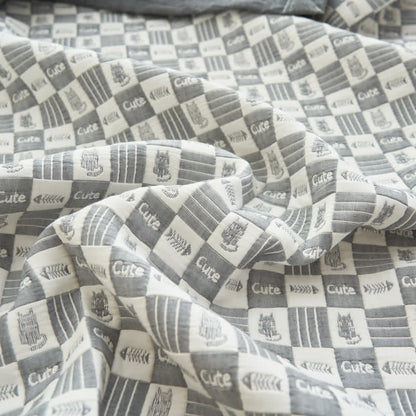 Reversible Quilt | 100% Organic Cotton | Full/Queen Size