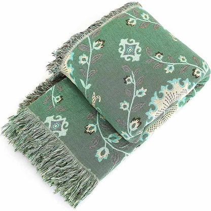 Cotton Gauze Quilt | Reversible Design | Eco-Friendly Organic Cotton | Available in Full, Queen, King Sizes