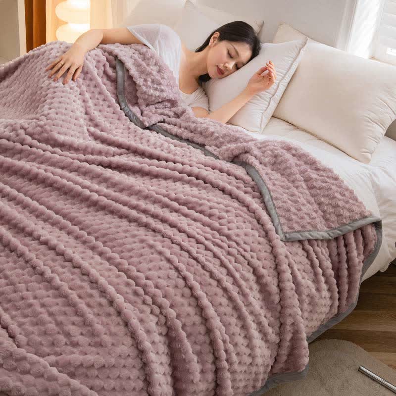 Reversible Velvet Blanket | Premium Polyester | Full & Queen Sizes