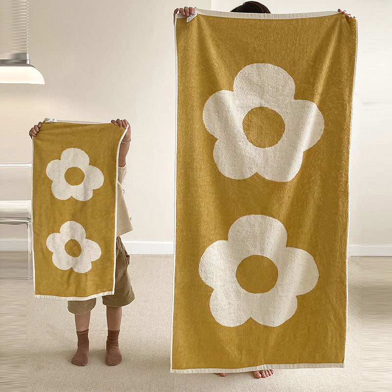 Cotton Bath Towel | Soft & Breathable | Baby-Friendly