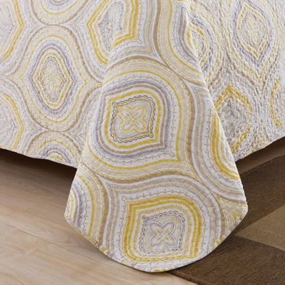 Vintage Summer Quilt | 100% Organic Cotton | Cal King Size