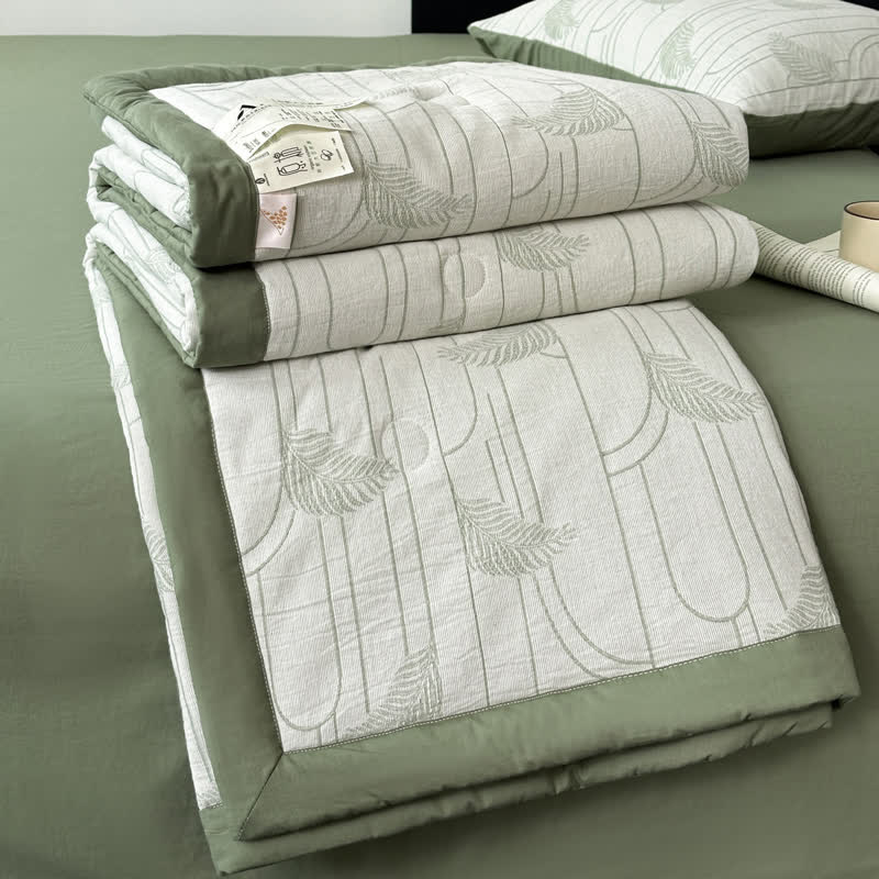 Cotton Gauze Bedding Set | Lightweight & Eco-Friendly | Full/Queen Options
