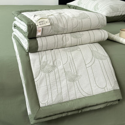 Cotton Gauze Bedding Set | Lightweight & Eco-Friendly | Full/Queen Options