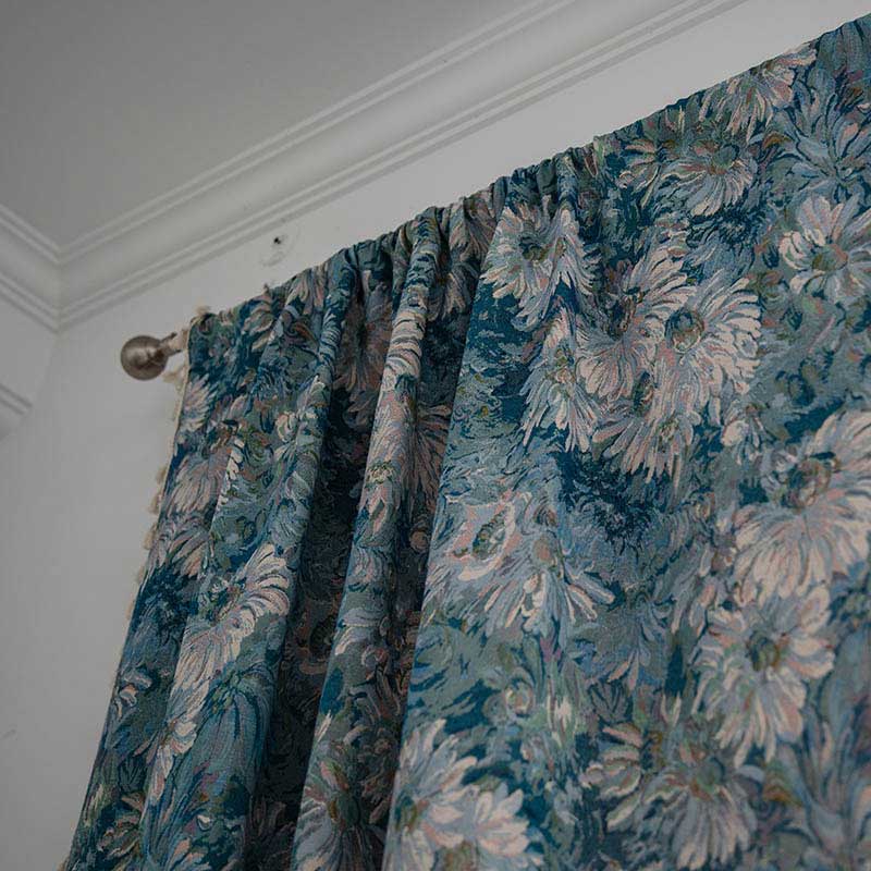 Boho Tassel Curtain | Cotton Blend | Semi-Blackout
