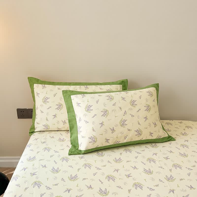 Lavender Cotton Coverlet | Eco-Friendly | Full, Queen, King Sizes