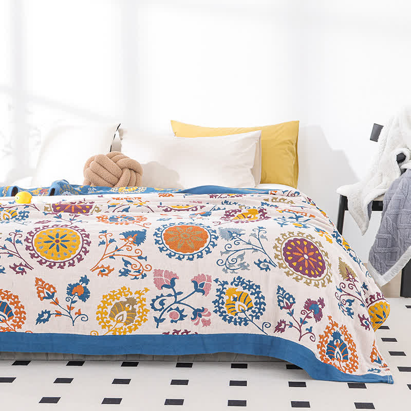 Cotton Gauze Quilt | Breathable & Eco-Friendly | Full/Queen Size