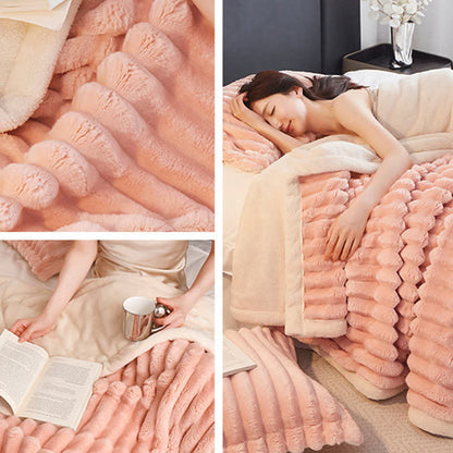 Soft Lightweight Throw Blanket | Double Velvet Polyester | Available in Multiple Colors