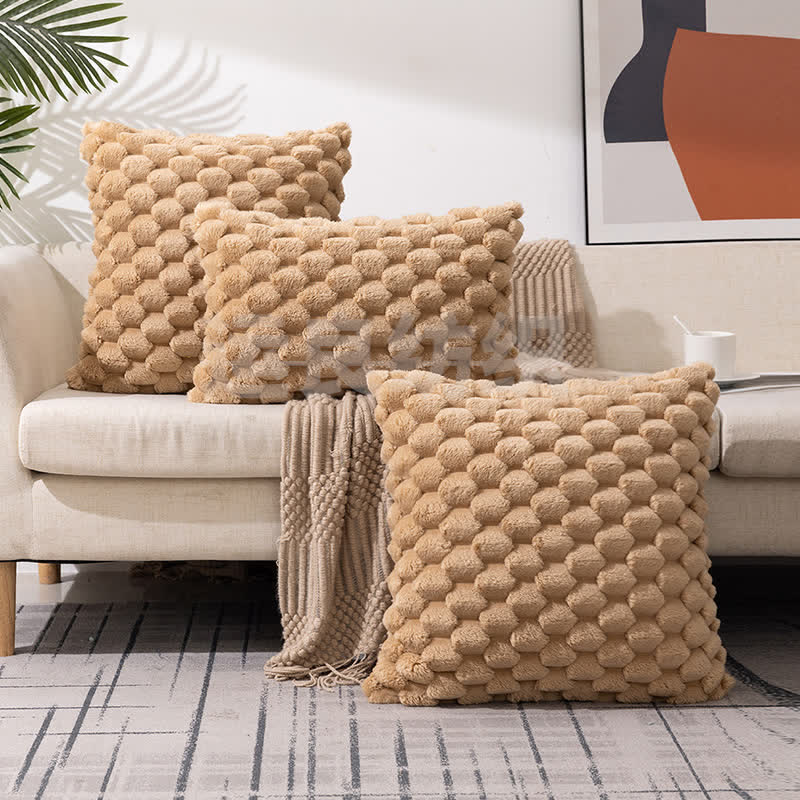 Snowflake Velvet Pillowcase | Soft Polyester | Multiple Sizes