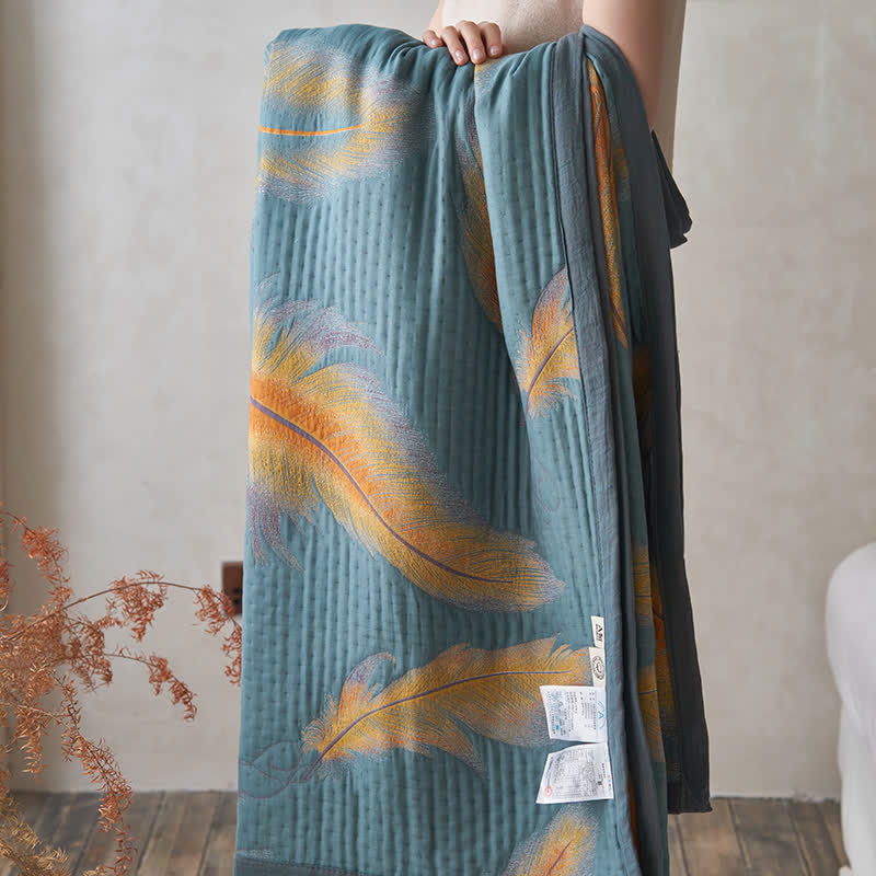 Luxurious Cotton Gauze Quilt Set | 100% Organic Cotton | Full/Queen/King Options