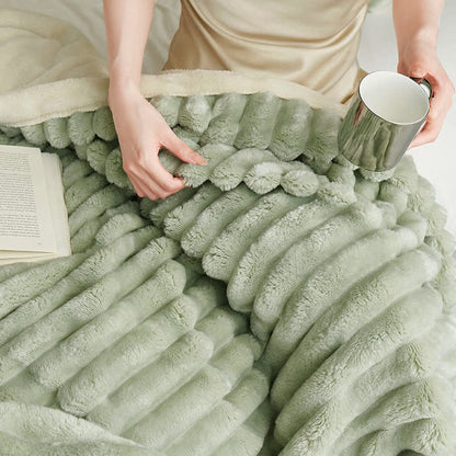 Soft Lightweight Throw Blanket | Double Velvet Polyester | Available in Multiple Colors