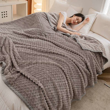 Reversible Velvet Blanket | Premium Polyester | Full & Queen Sizes