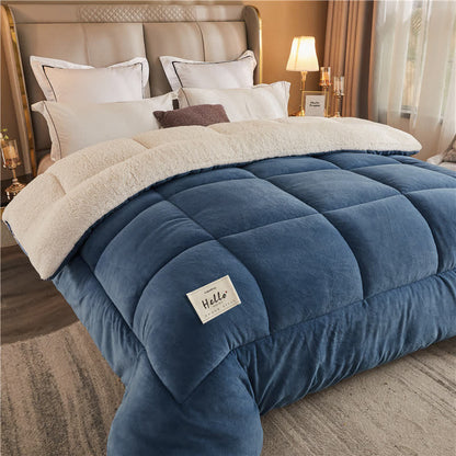 Thick Blanket | Premium Microfiber & Sherpa Fleece | Full, Queen, King Sizes
