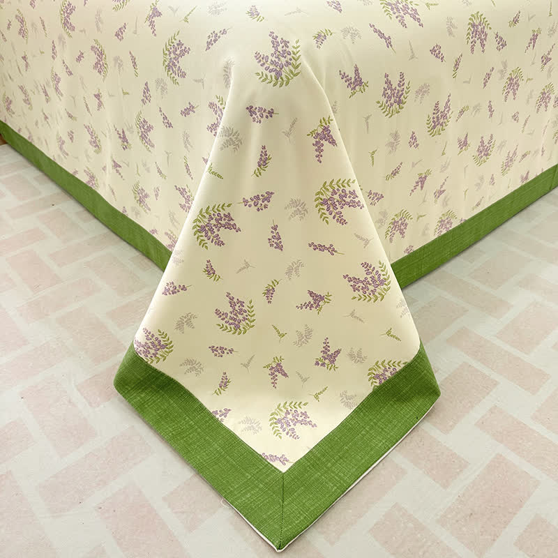 Lavender Cotton Coverlet | Eco-Friendly | Full, Queen, King Sizes