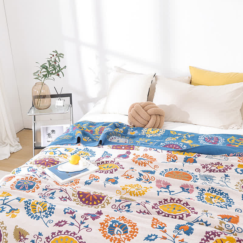 Cotton Gauze Quilt | Breathable & Eco-Friendly | Full/Queen Size