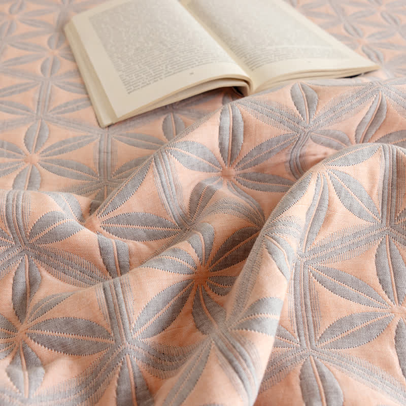 Cotton Gauze Quilt Set | Organic Cotton | Queen Size with 2 Pillowcases