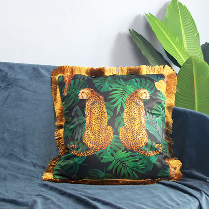 Animal Pattern Sofa Pillowcase | Chemical Fiber | 45cm x 45cm