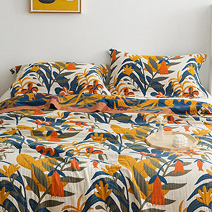 Cotton Sofa Blanket | Reversible & Soft | 59" x 79"