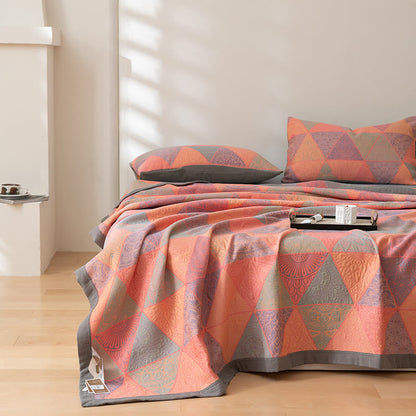 Reversible Quilt | 100% Organic Cotton | Full/Queen/King Sizes