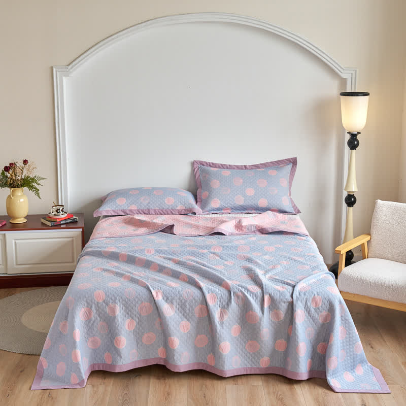 Cotton Gauze Summer Quilt | 100% Organic Cotton | Available in Full, Queen, King Sizes