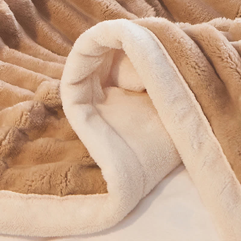 Soft Lightweight Throw Blanket | Double Velvet Polyester | Available in Multiple Colors