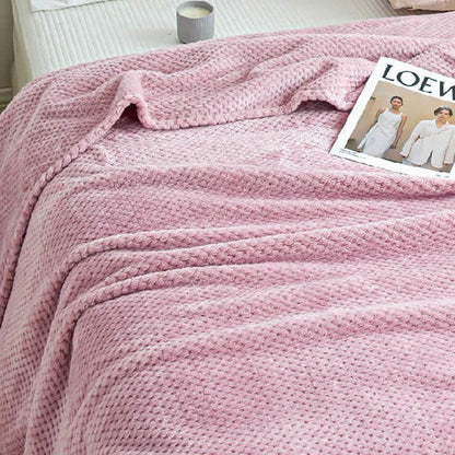 Lightweight Throw Blanket | Soft Polyester | Full Size 71"x79"