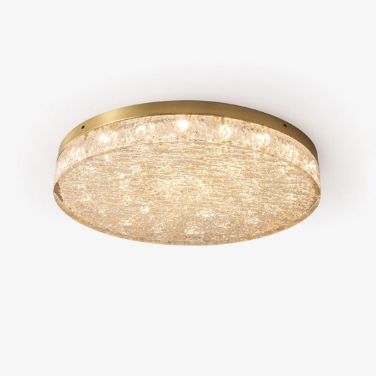 Crystal Core Ceiling Lamp | Brass & Resin | Warm/Neutral/Cool Light
