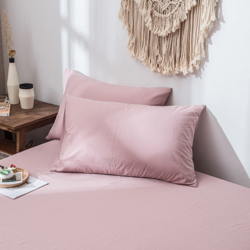 Cotton Pillowcase Set | 100% Pure Cotton | 2 Pieces