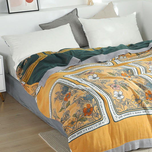 Cotton Quilt | Reversible & Lightweight | Full, Queen, King Sizes