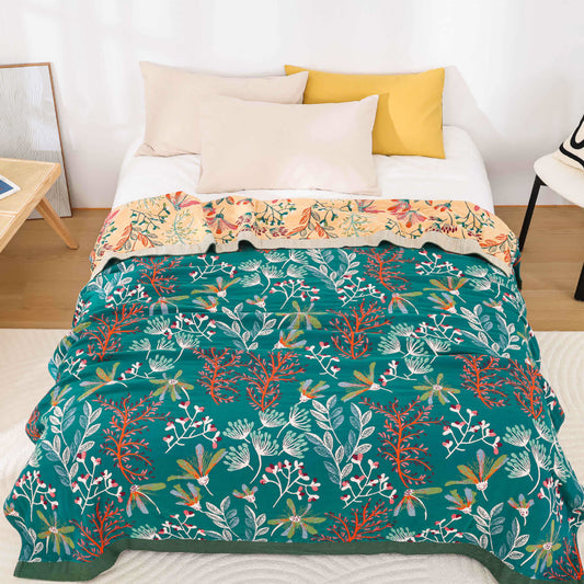 Cotton Gauze Quilt | Eco-Friendly & Soft | Queen Size