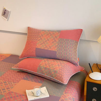 Vintage Double Layer Coverlet | 100% Organic Cotton | Twin Size