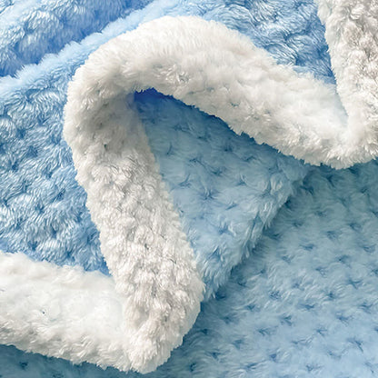 Reversible Fleece Blanket | Soft Polyester | Full Size 71" x 79"