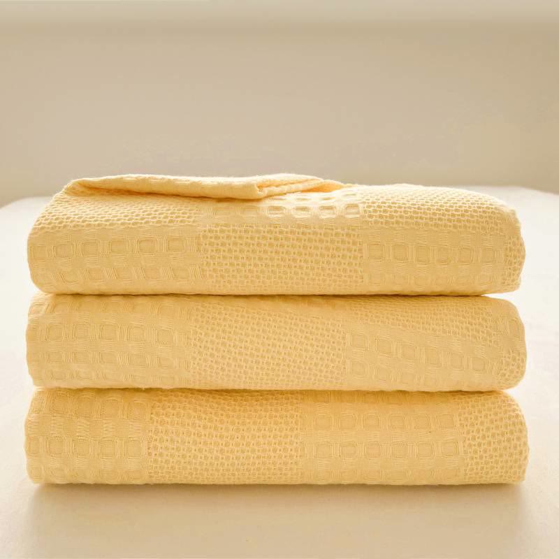 Pure Cotton Waffle Quilt | 100% Organic Cotton | Full/Queen Size