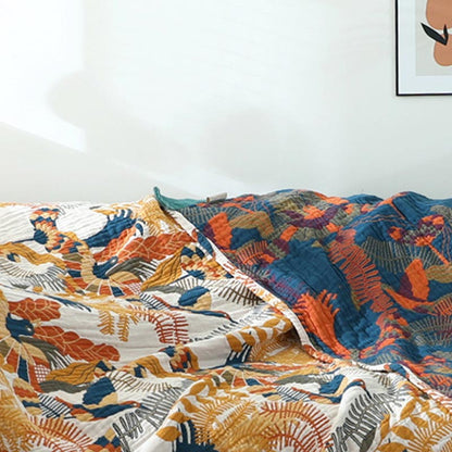 Reversible Cotton Blanket | Soft & Breathable | 1 Piece