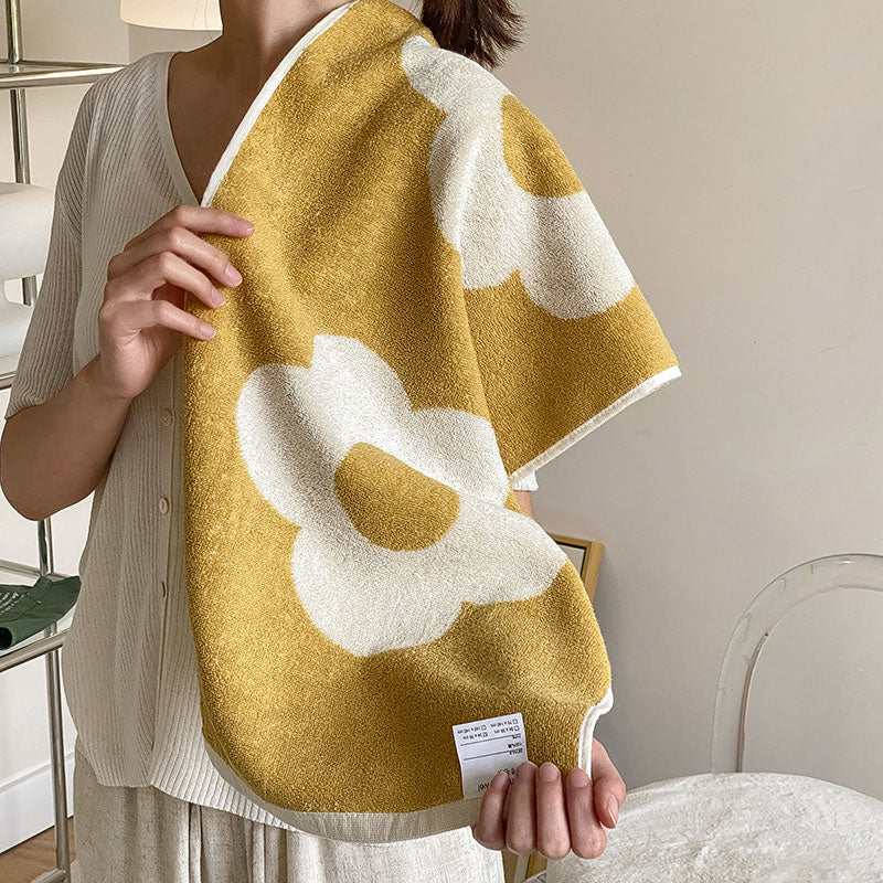 Cotton Bath Towel | Soft & Breathable | Baby-Friendly