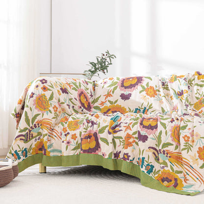 Cotton Gauze Quilt | Breathable & Eco-Friendly | Queen Size
