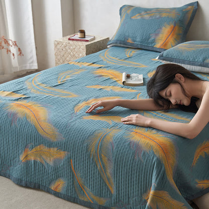 Luxurious Cotton Gauze Quilt Set | 100% Organic Cotton | Full/Queen/King Options