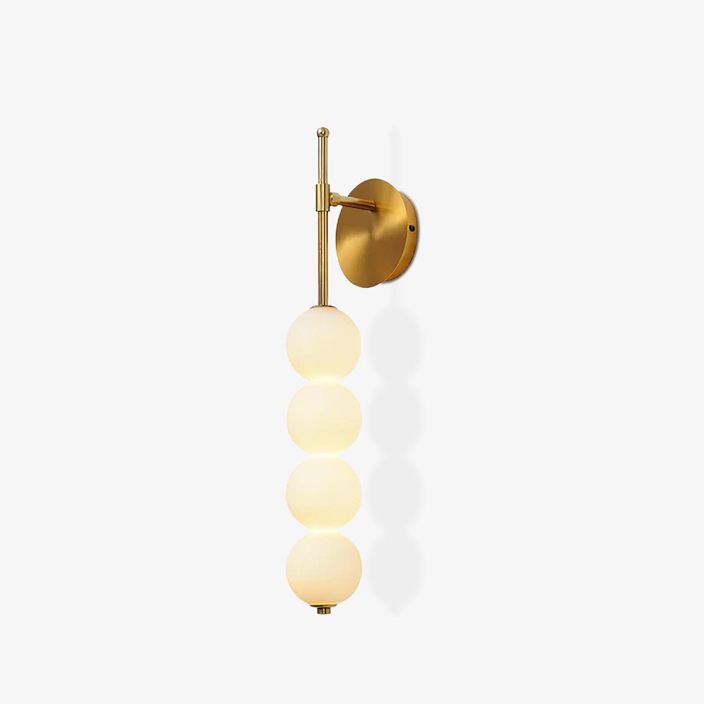 Abacus Wall Lamp | Iron, Metal, Glass | Gold