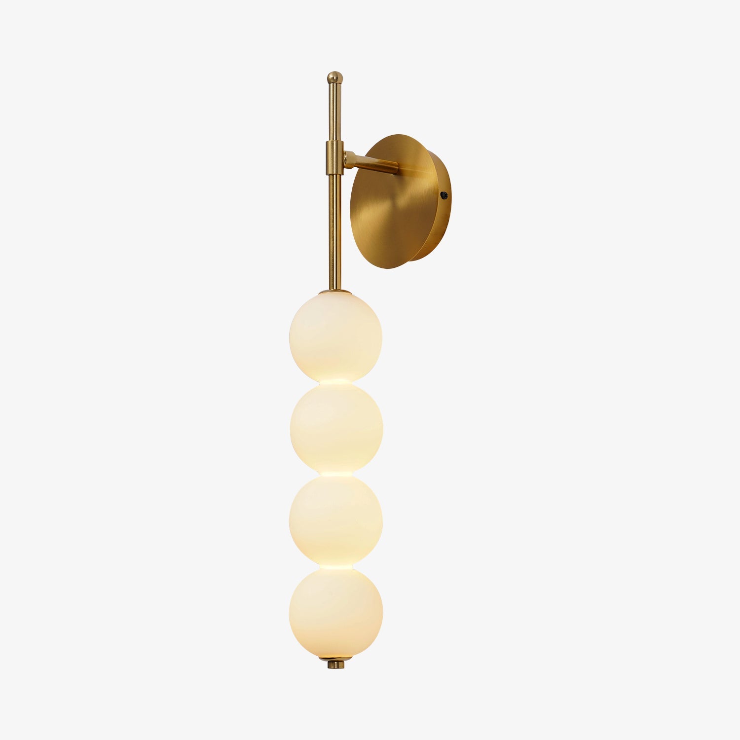 Abacus Wall Lamp | Iron, Metal, Glass | Gold